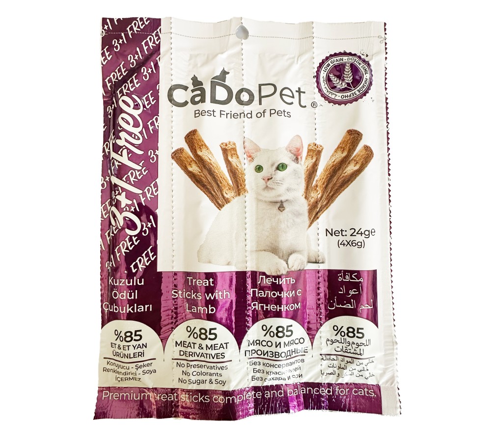 12 adet 4lü Kuzulu Kedi Sticks