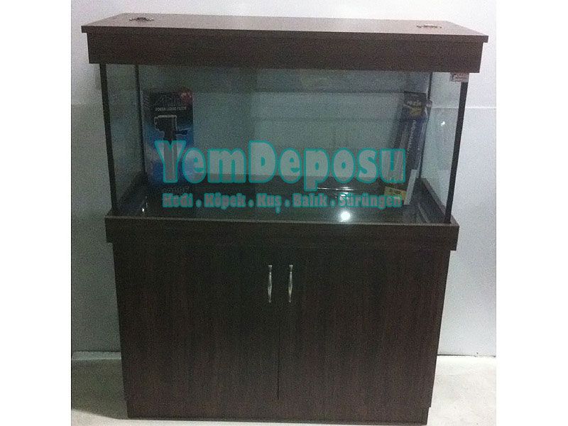 100*30*45 CM MOBİLYALI AKVARYUM 135 LİTRE