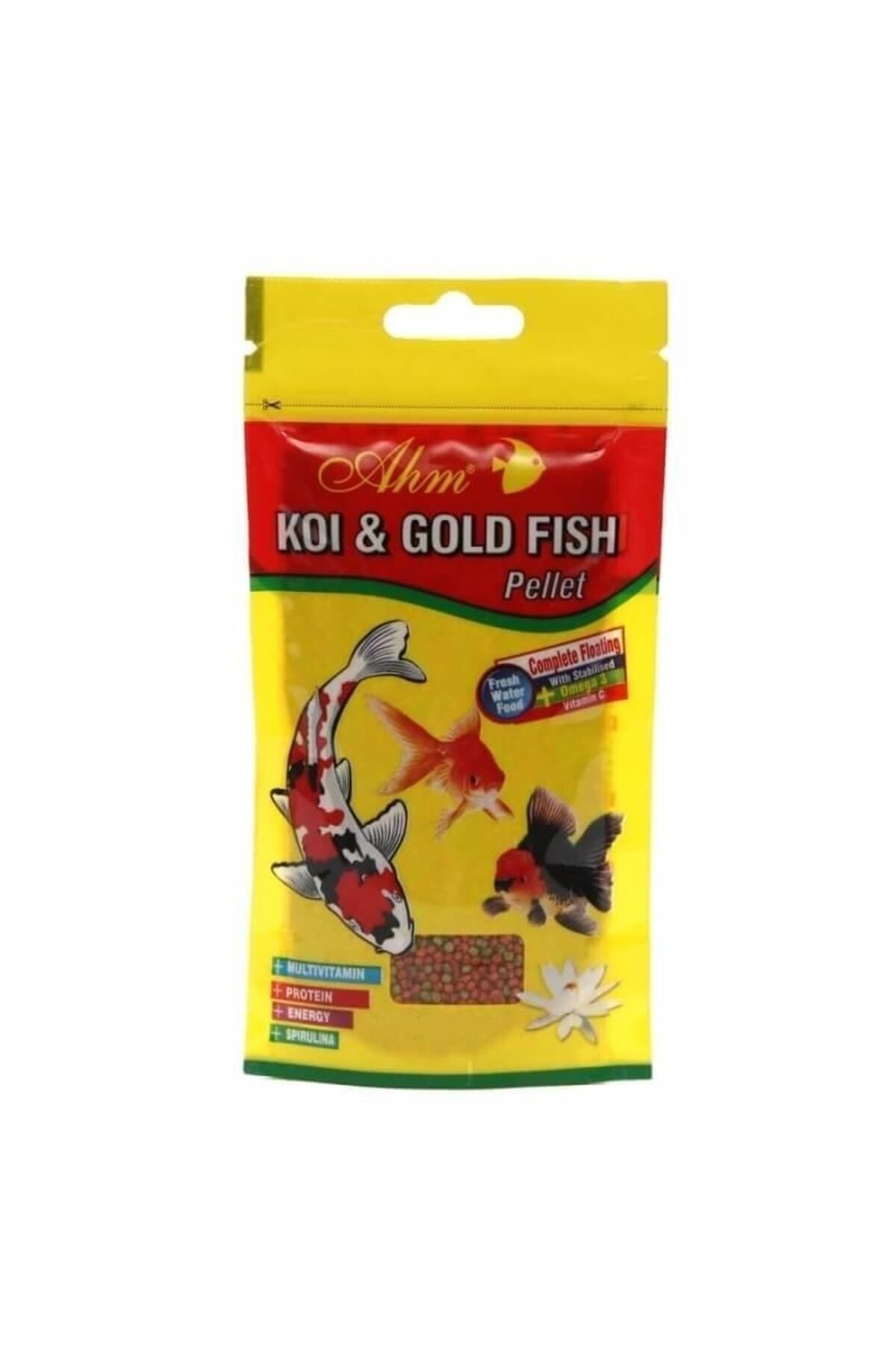 Koi Goldfish Pellet 50 gr Japon Baliklari Icin Yem