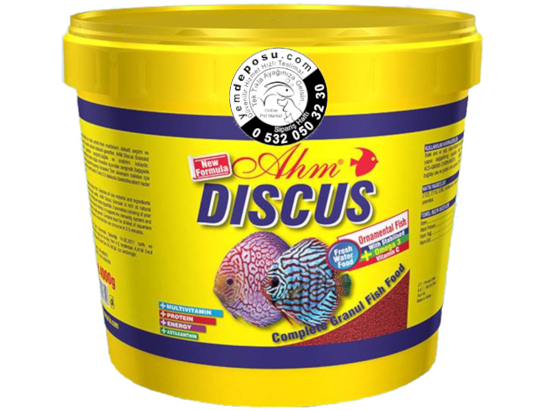 AHM DİSCUS KOVA 4 KG + ELYAF KAMPANYASI