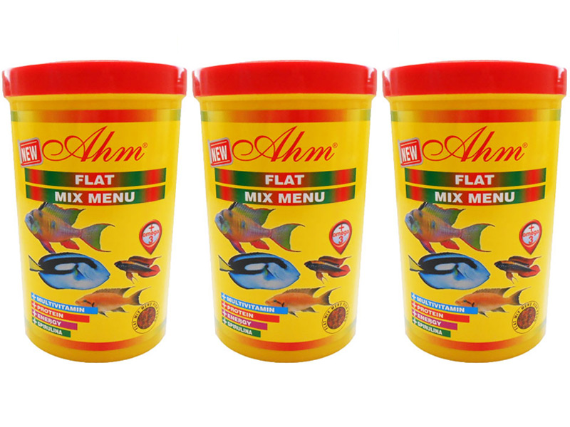 AHM FLAT MİX MENU 3 X 1000 ML ORJİNAL KUTU