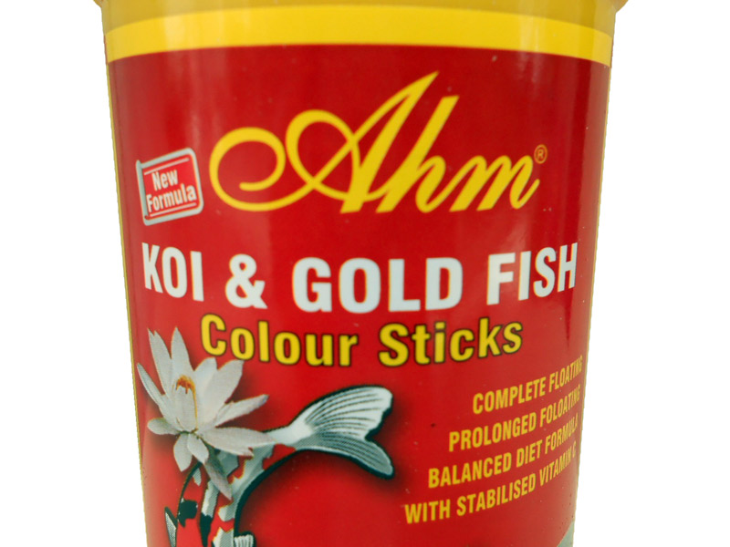 AHM KOI & GOLD FISH COLOUR STICKS 1000 ML KUTU