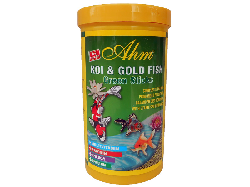 AHM KOİ & GOLD FİSH GREEN STİCKS 250 ML KUTU