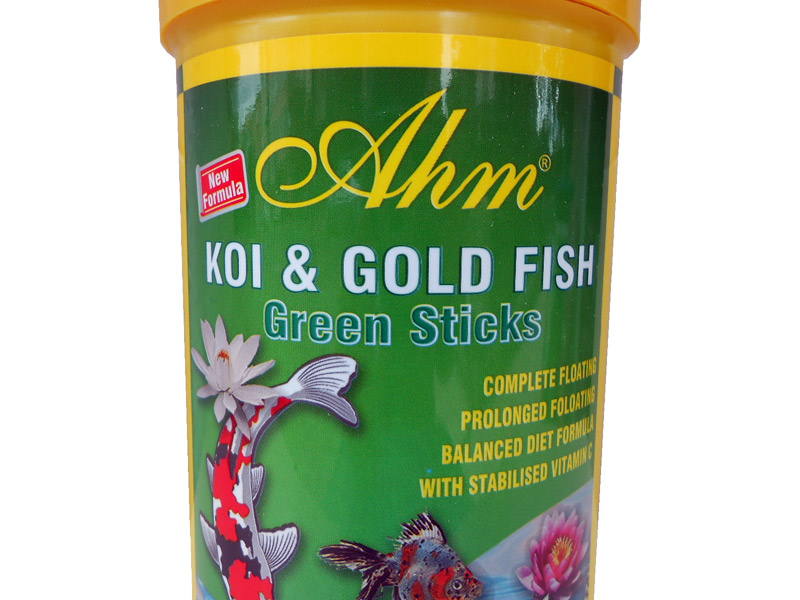 AHM KOİ & GOLD FİSH GREEN STİCKS 1000 ML KUTU