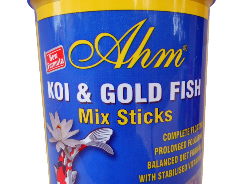 AHM KOI & GOLD FISH MIX STICKS 250 ML KUTU