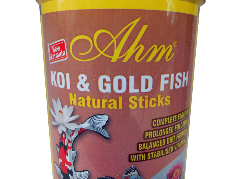KOI GOLD FISH NATURAL STICKS 1000 ML JAPON BALIK YEMİ
