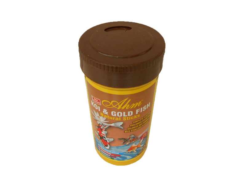 AHM KOI & GOLD FISH NATURAL STICKS 250 ML KUTU