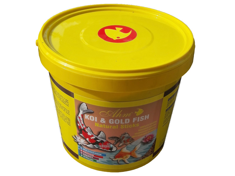 AHM KOİ GOLD FİSH NATURAL STİCKS 1500 GR KOVA