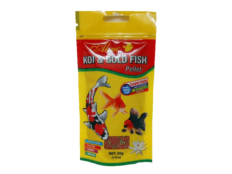 AHM KOİ GOLD FİSH PELLET 50 GR ORJİNAL POŞET