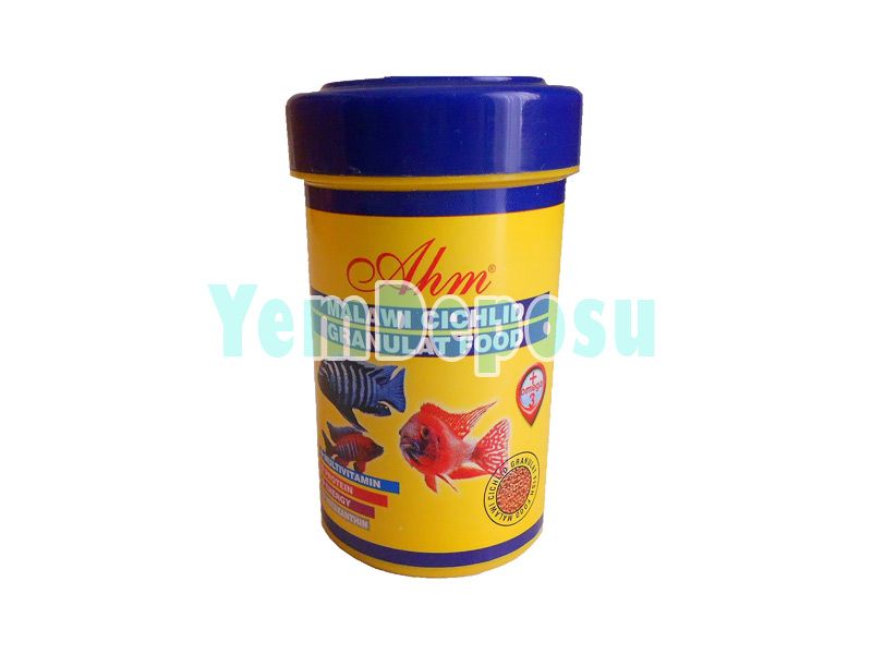 AHM MALAWI CICHLID GRANULAT 100 ML KUTU - 12 ADET