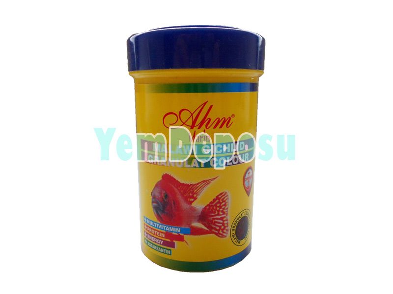 AHM MALAWİ CICHLID GRANULAT COLOUR 3 X 100 ML KUTU