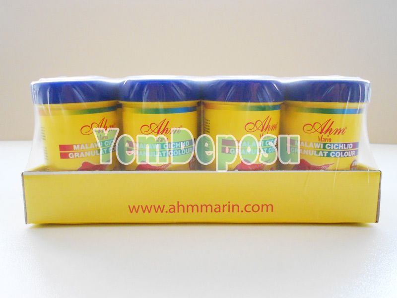 AHM MALAWİ CICHLID GRANULAT COLOUR 3 X 100 ML KUTU