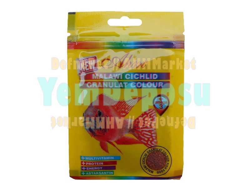 AHM MALAWİ CİCHLİD GRANULAT COLOUR 15 GR POŞET