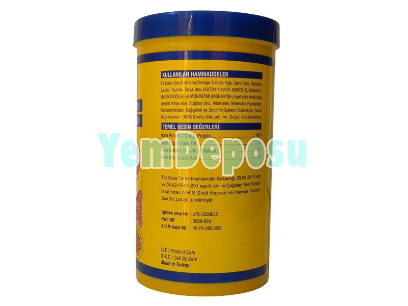 AHM MALAWİ CICHLID GRANULAT 1000 ML KUTU