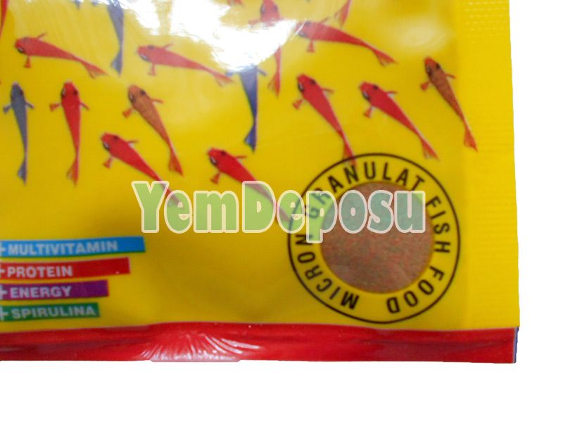 AHM MİCRON GRANUL FOOD YAVRU BALIK BÜYÜTME YEMİ 15 GR ZARF