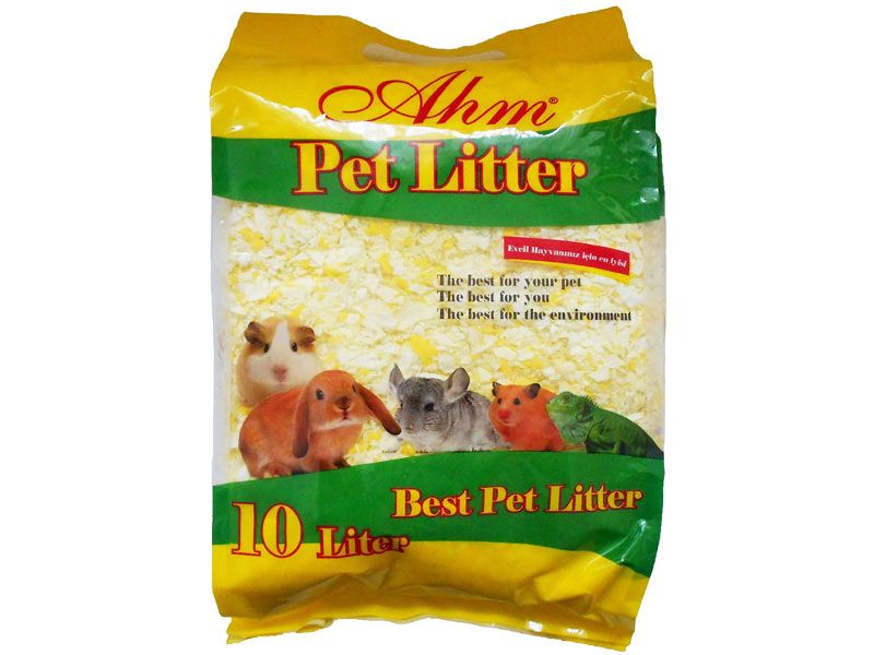 AHM PET LITTER CONFETTİ KEMİRGEN ALTLIĞI 10 LT (NET 600 GR)