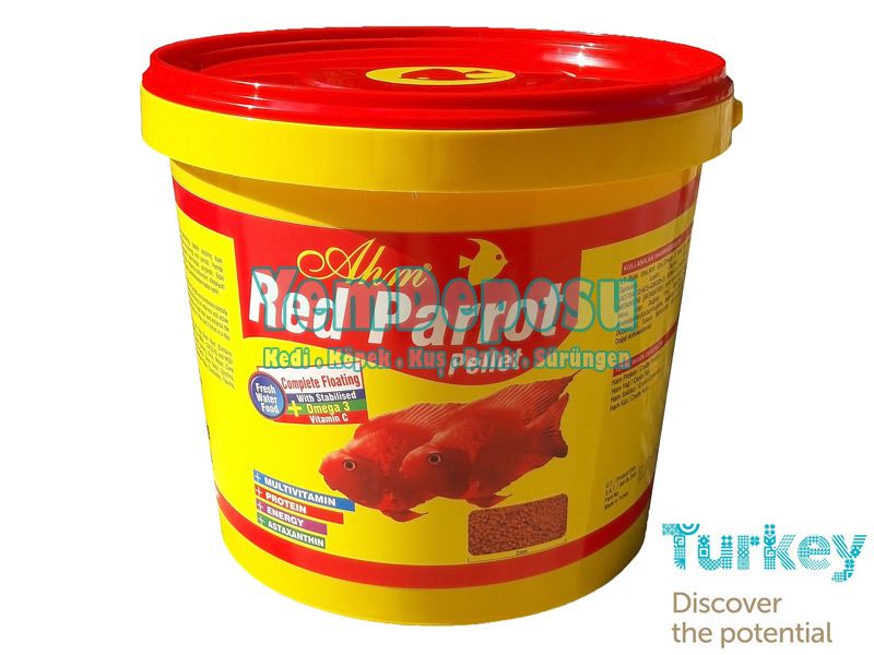 AHM RED PARROT PELLET 100 GR AÇIK