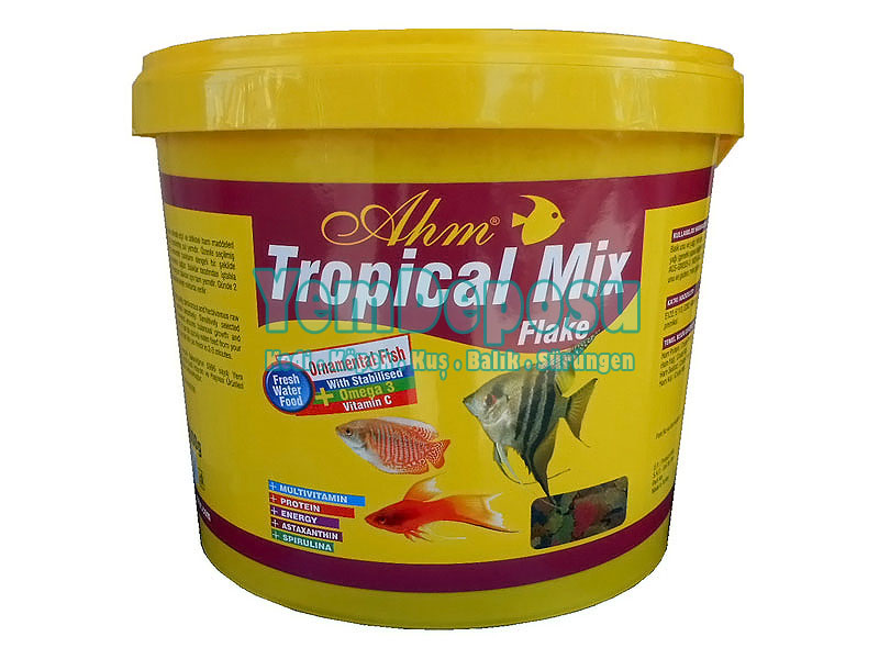 AHM TROPİCAL MİX FLAKE 860 GR AÇIK BALIK YEMİ