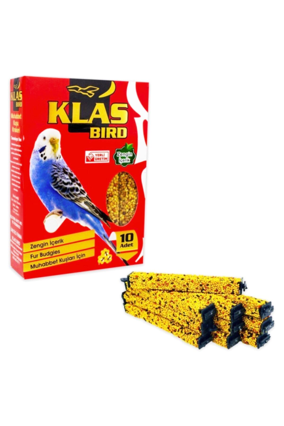 Klas Bird Muhabbet Kusu Balli Kraker - 10lu Paket