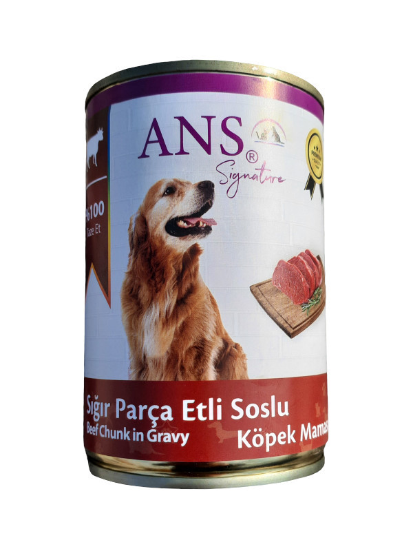 Amore Dog Lamb Kuzu ve Sığır Parça Etli Yetişkin Köpek Konservesi 3 + 3 Adet