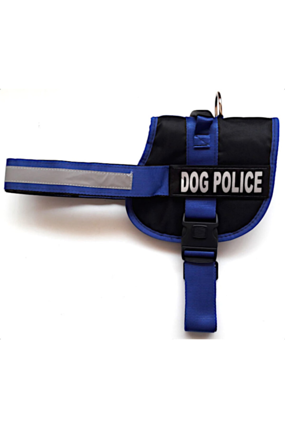 Amoredog Dog Police K9-extra Kopek Gogus Tasmasi Siyah Mavis