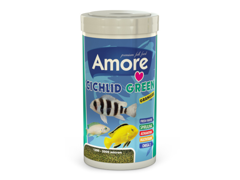 Amore Cıchlıd Green Granules 1000 Ml