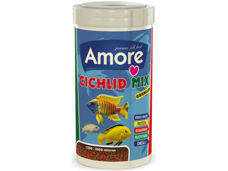 Amore Cichlid Mix Granules 250 Ml