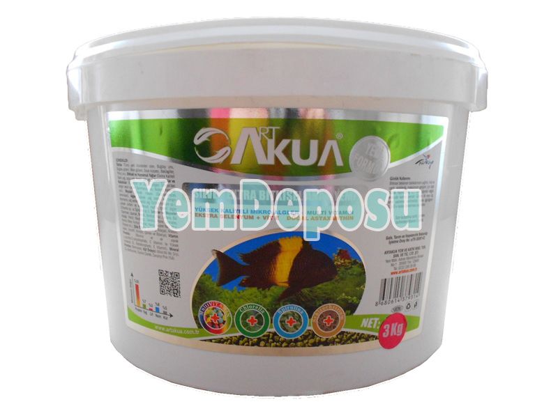 ART AKUA SILVER EXTRA BİTKİSEL ANAÇ YEMİ 250 GR