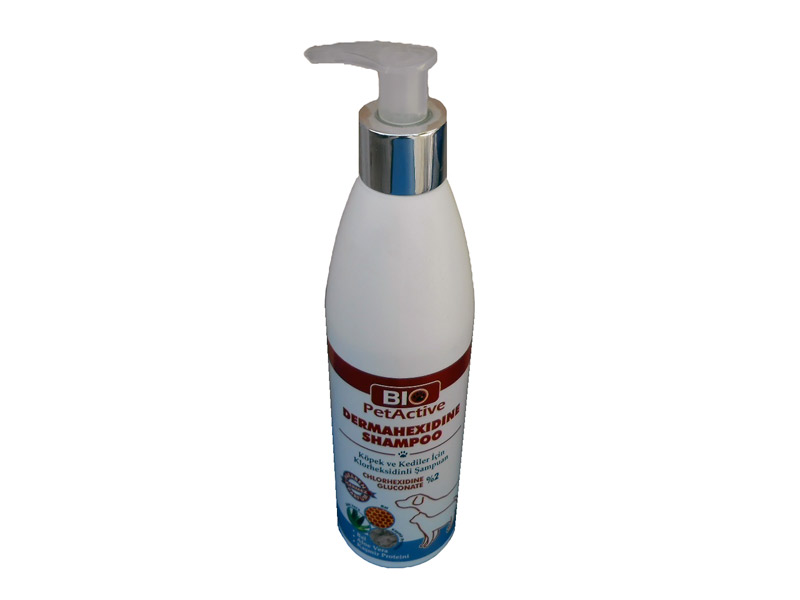 DERMAHEXIDINE KLORHEKSİDİN SHAMPOO KEDİ KÖPEK ŞAMPUANI 250 ML