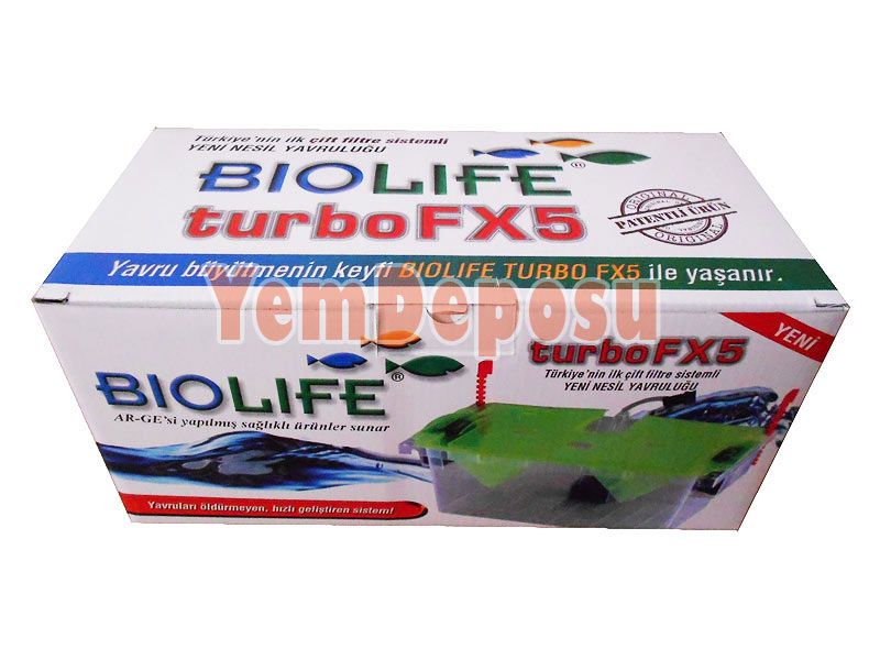 BİOLİFE TURBO FX5 BALIK ÖLDÜRMEYEN YAVRULUK