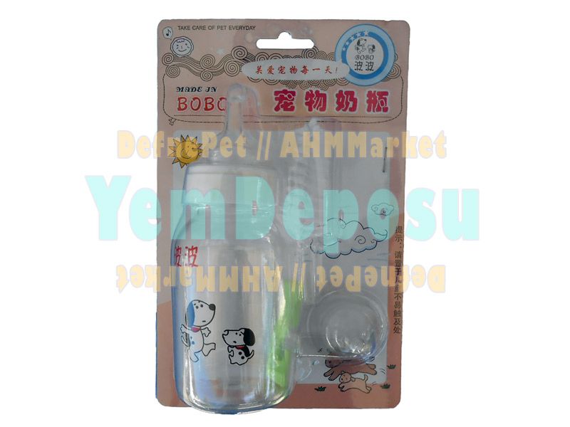 JUMBO KÖPEK VE KEDİ BİBERON SETİ 120 ML