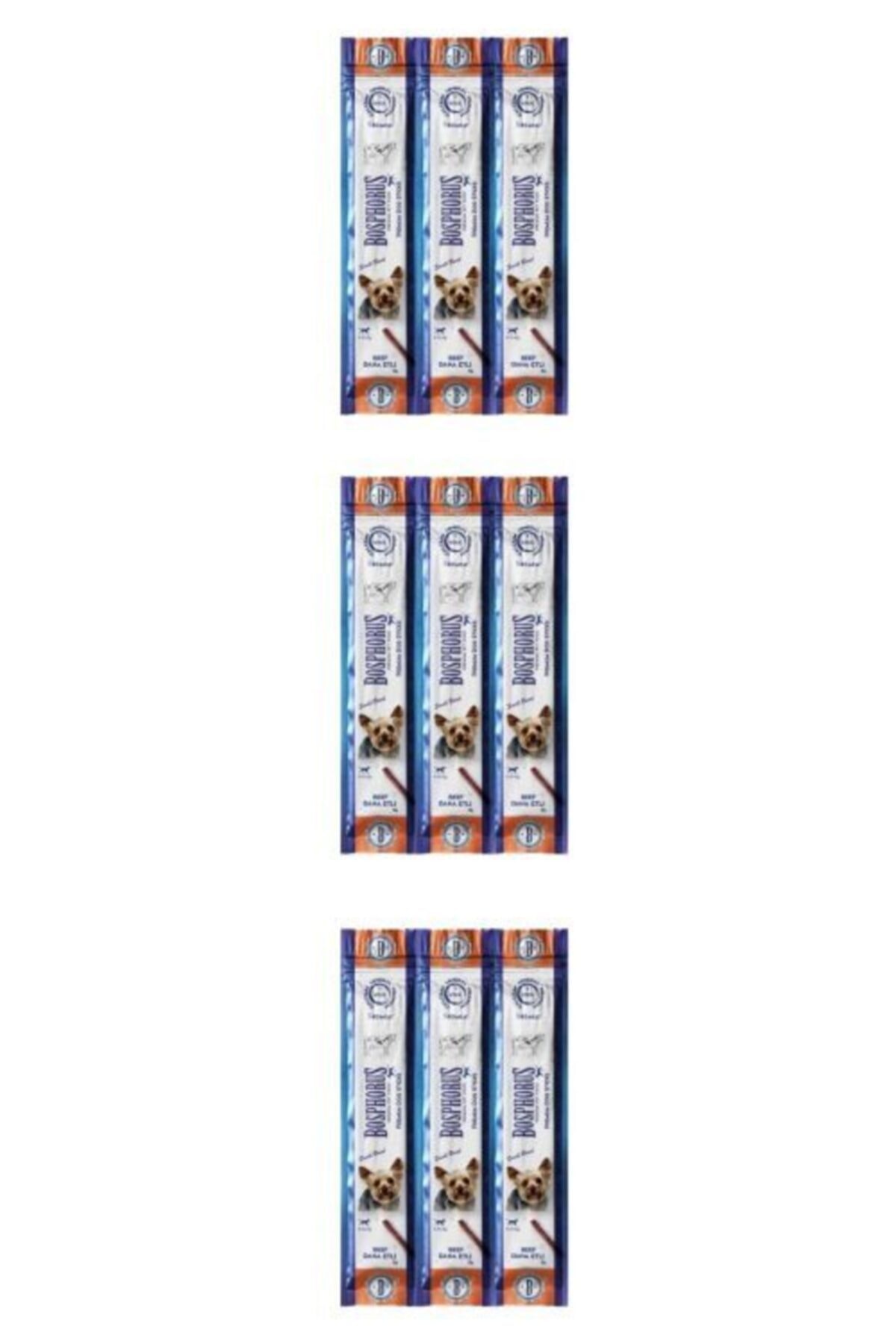 Bosphorus Dog Sticks Beef Dana Etli Köpek çubuk ödül Maması 3 Adet 3lü