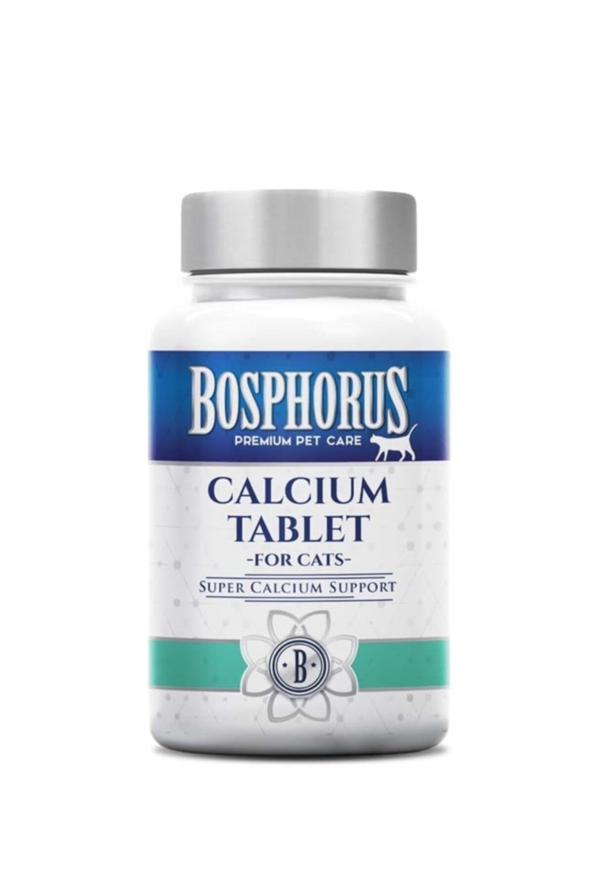 Bosphorus Kediler Için Kalsiyum 60 Adet Tablet Calcium Tabs