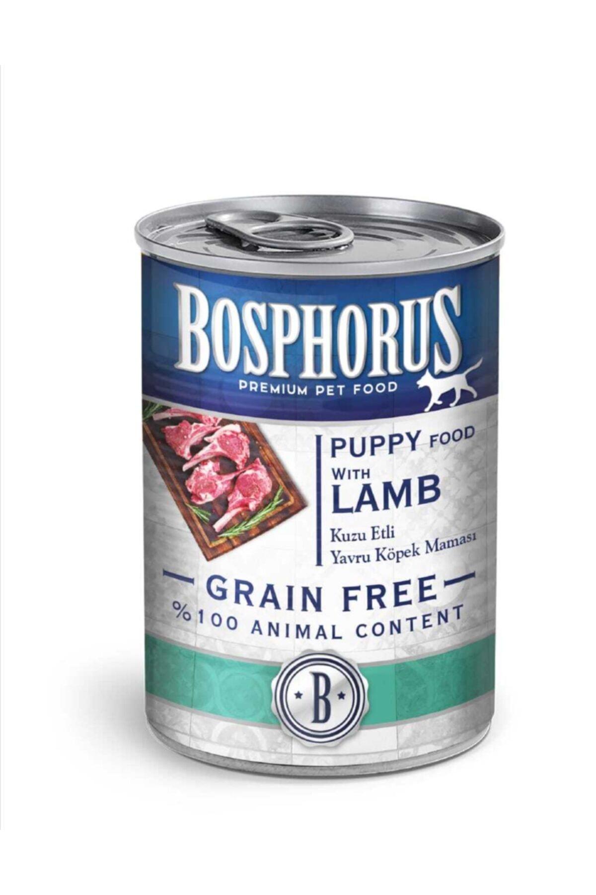 Bosphorus Kuzu Etli Yavru Köpek Konservesi 24 X 415 Gr Puppy Food With Lamb 24x415gr