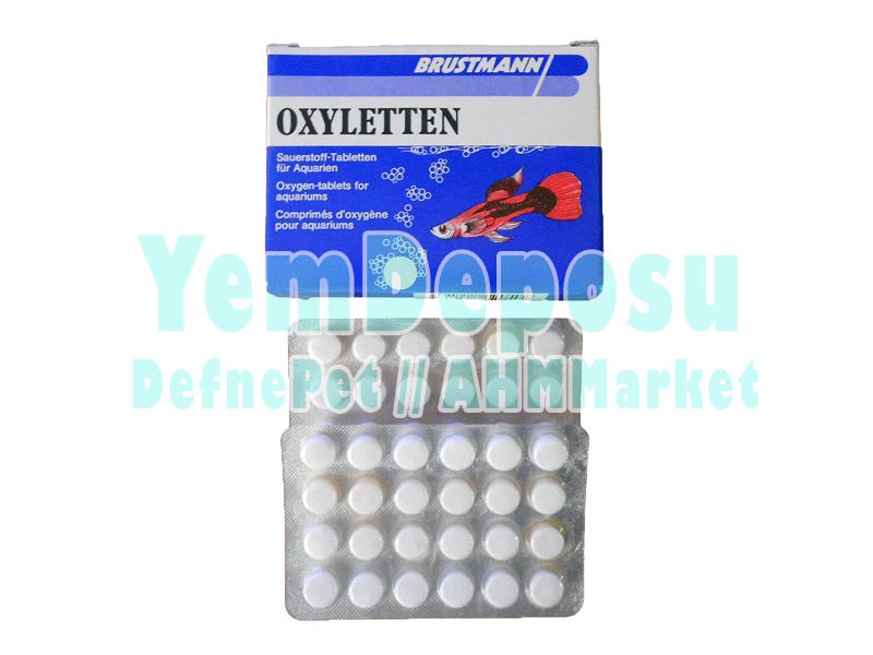 BRUSTMANN OXYLETTEN OKSİJEN TABLETİ - 48 TABLET