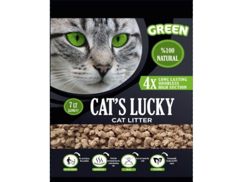 CATS LUCKY GREEN 5 X 7 LT