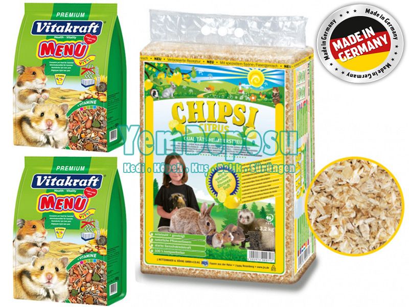 CHIPSI CITRUS LİMON VİTAKRAFT HAMSTER YEM KAMPANYASI