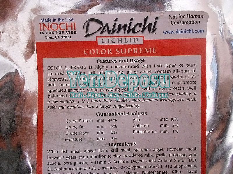 DAINICHI COLOR SUPREME SMALL 2.5 KG POŞET