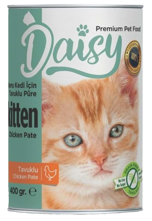 Daisy Kitten Tavuk Etli Yavru Kedi Konservesi 400 Gr