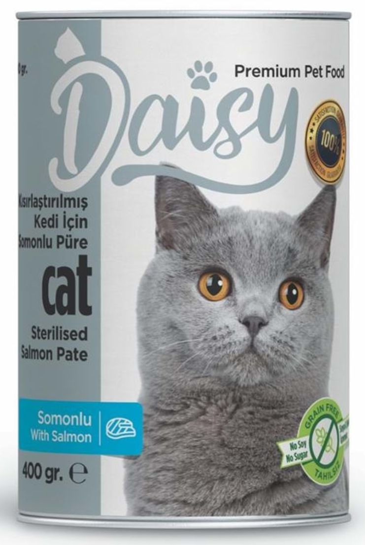 Daisy Steril Lamb Kuzu Etli Yetişkin Kedi Konservesi