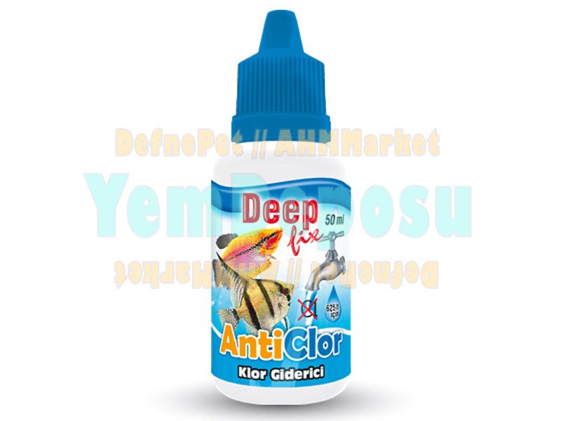 DEEPFİX ANTICLOR KLOR GİDERİCİ 50 ML