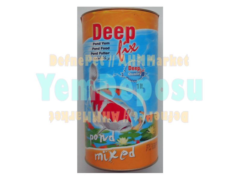 DEEPFİX POND MİXED JAPON BALIĞI YEMİ 1 LT