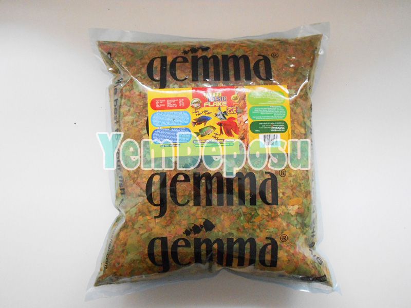 GEMMA BASIC FLAKE PUL BALIK YEMİ 150 GR AÇIK