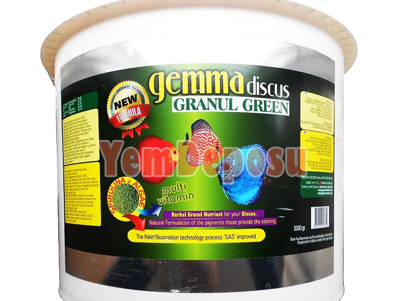 GEMMA DISCUS GRANUL GREEN 250 GR AÇIK