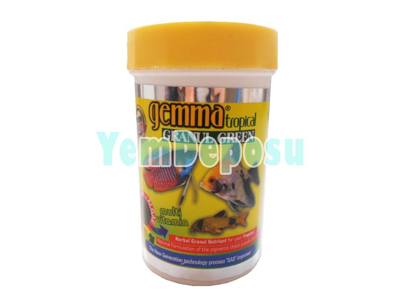 GEMMA GRANUL GREEN TROPICAL 100 ML KUTU (65 GR)