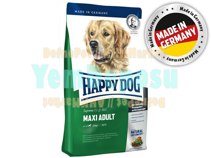 HAPPY DOG MAXİ ADULT YETİŞKİN KÖPEK MAMASI 4 KG