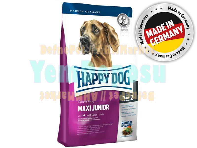 HAPPY DOG MAXİ JUNİOR KÖPEK MAMASI 4 KG