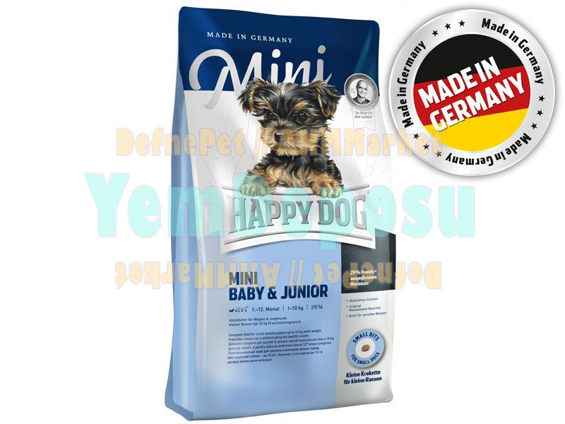 HAPPY DOG MİNİ BABY JUNİOR KÖPEK MAMASI 4 KG