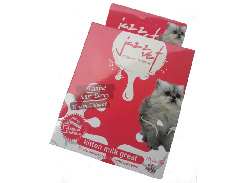 JAZZVET KİTTEN MİLK POWDER YAVRU KEDİ SÜT TOZU 200 GR