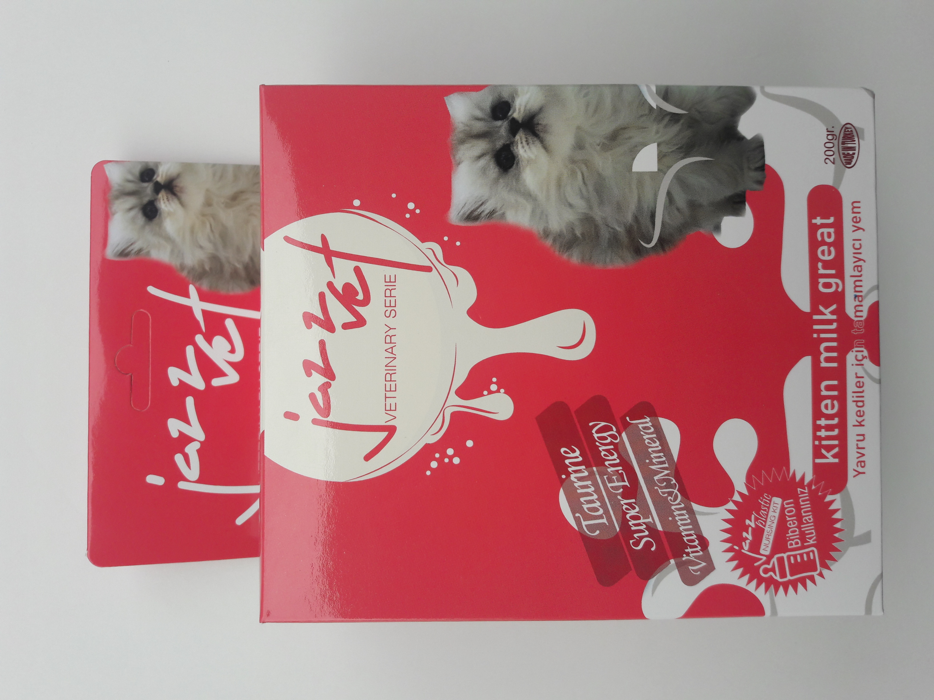 JAZZVET KİTTEN MİLK POWDER YAVRU KEDİ SÜT TOZU 200 GR